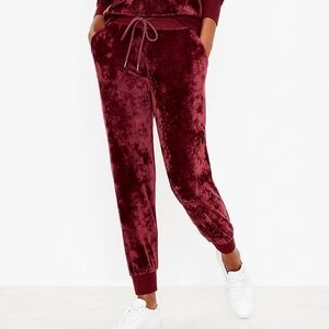 BNWT! Lou & Grey Crushed Velour Sweatpants❤️